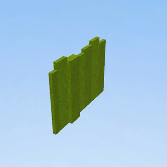 Small grass fence NO COPY