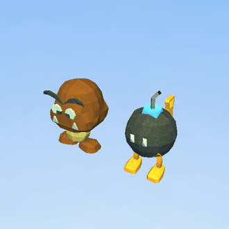 Goomba With Bob Bomb!