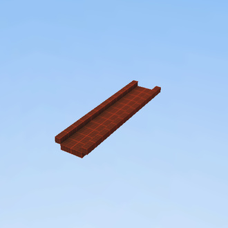 puente de cuadricula roja