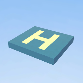 Helicorter Sign