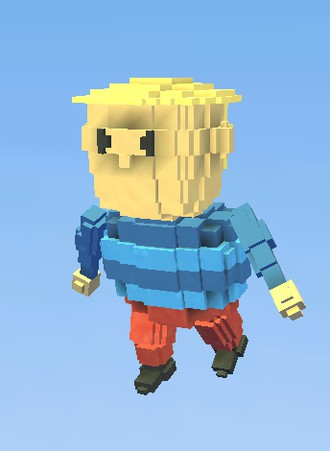 Tourist Pixel 3D