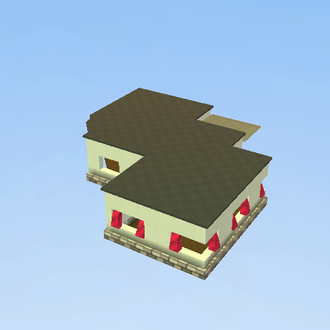 small modern house