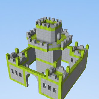 Big Green Castle!