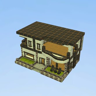 Small modern house