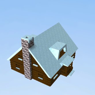 cabaña de invierno