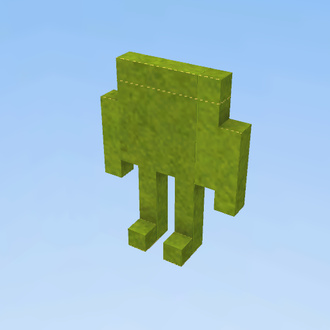 grass man body