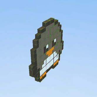 penguin pixel art!
