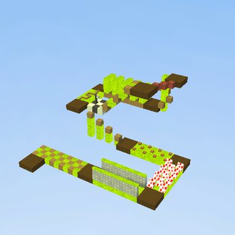 Wooden Parkour 10 Levels!