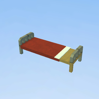 a bed