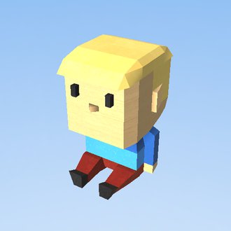 Sitting Boy