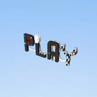 Napis PLAY