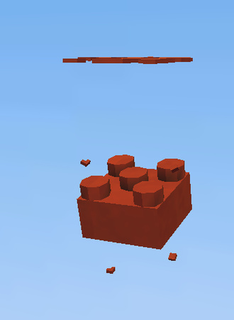 Un bloque de lego