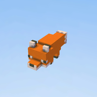 Minecraft Fox - Original