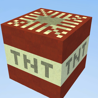 Minecraft TNT block