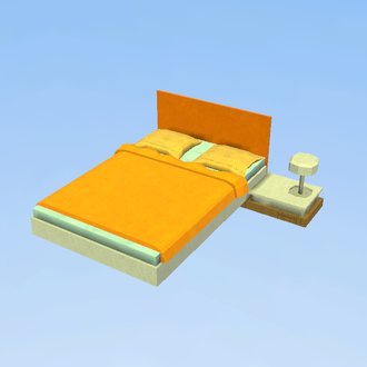 |Bedroom "Orange"|