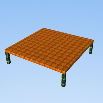trampolina z mega bounce