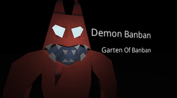 Demon Banban - Garten of Banban 3 | 3D model