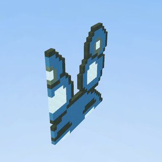 Toy Bonnie pixelart part2