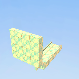Wall slide piece