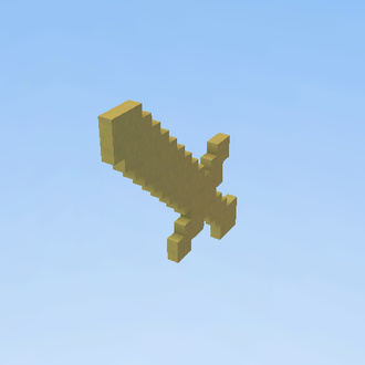 Minecraft Wooden Sword