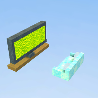 Sofa and TV 