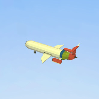 Passenger jet