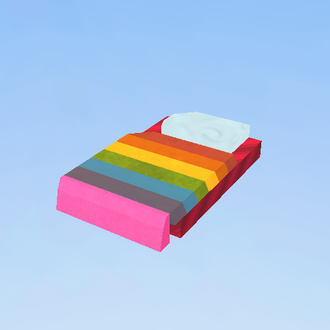 Rainbow Sleeping  bag! :D