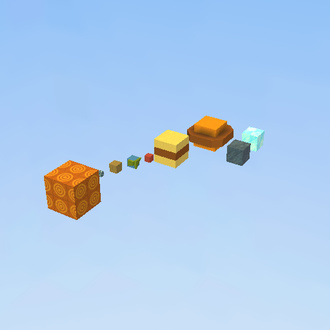 blocky solar system
