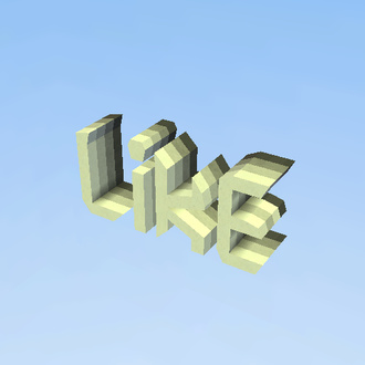 like 3D