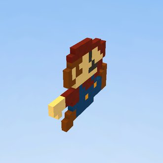 Mario pixel art