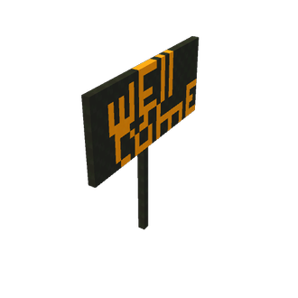 wellcome sign 