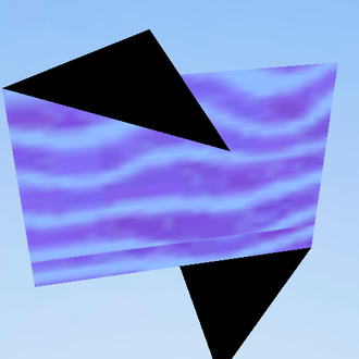 Deformed kill block.