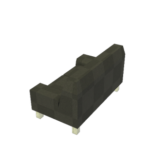 Black sofa