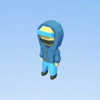 bleu man