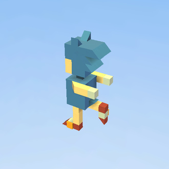 runing sonic