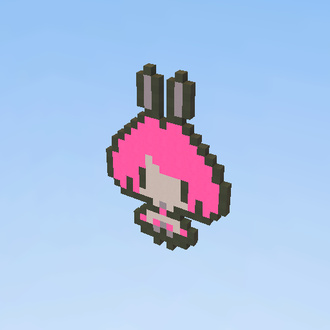 Pixel Chibi pink 
