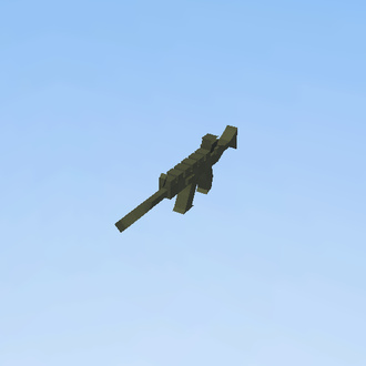 suppressed assault rifle