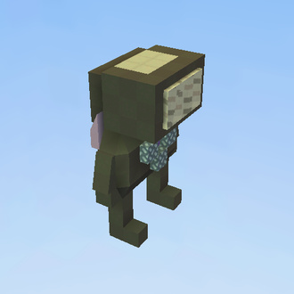 Huge Titan Tv Man