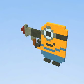 minion z bazókom