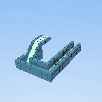 Ice slide
