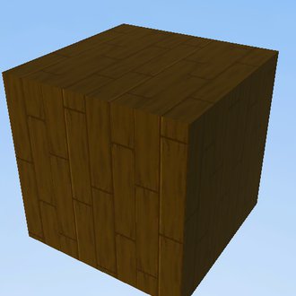 Dark Wood Block