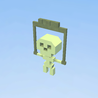 Spooky skeleton