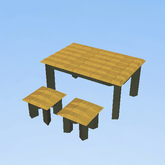 table with chairs