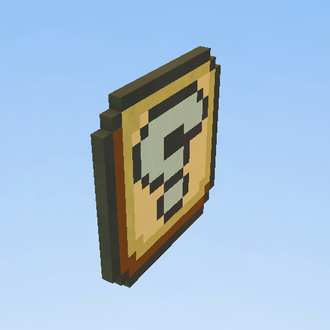 mario block pixelart