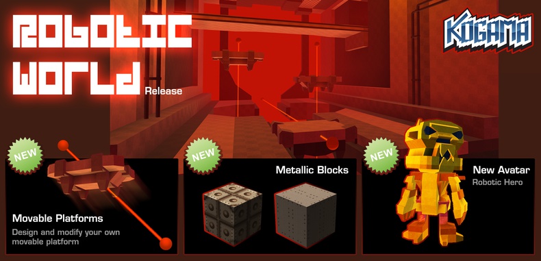 New materials, New avatar, New movable platform
