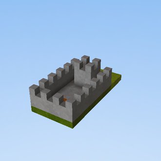 castillo de juguete