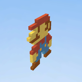 Mario Bros Pixel Art