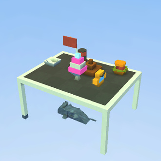 a table
