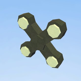 black spinner