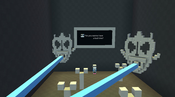 SANS SIMULATOR - LETS HAVE A BAD TIME - - KoGaMa - Play, Create And Share  Multiplayer Games